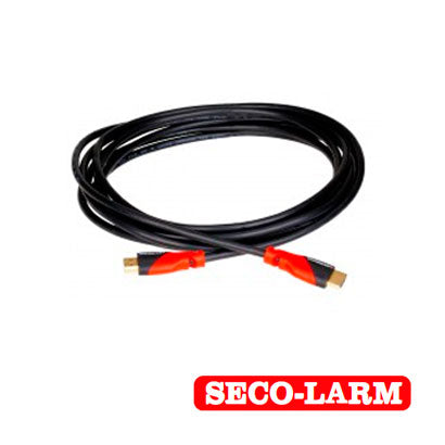 SECO-LARM Cable HDMI 5MT MC-1130-16FQ, Soporta 4K, Clasificación UL, CL3