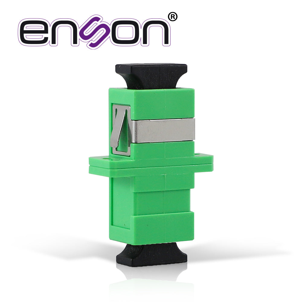 Enson Módulo Acoplador de Fibra Óptica ENS-SCSCSM, Simplex SC APC a SC APC, 1.25 Gbps, 1310 nm, Compatible con Conexiones de Fibra