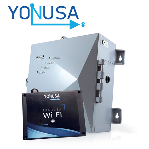 Yonusa Kit De Cerco Inteligente EY NG 12000 1 + WI-01, Módulo Wi-Fi, Tecnología Empresarial