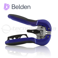 Belden Herramienta de Terminación RVUTT01, Interior, Azul, Incluye Accesorio Pelacable