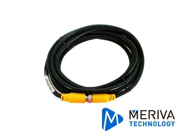 Meriva Technology Cable Din De Aviación MCBL30, 4 Pines, 3M, Conector Hembra-Macho