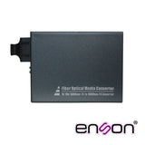 Enson ENS-MC100SC convertidor de medio 1000 Mbit/s Multimodo, Monomodo Negro