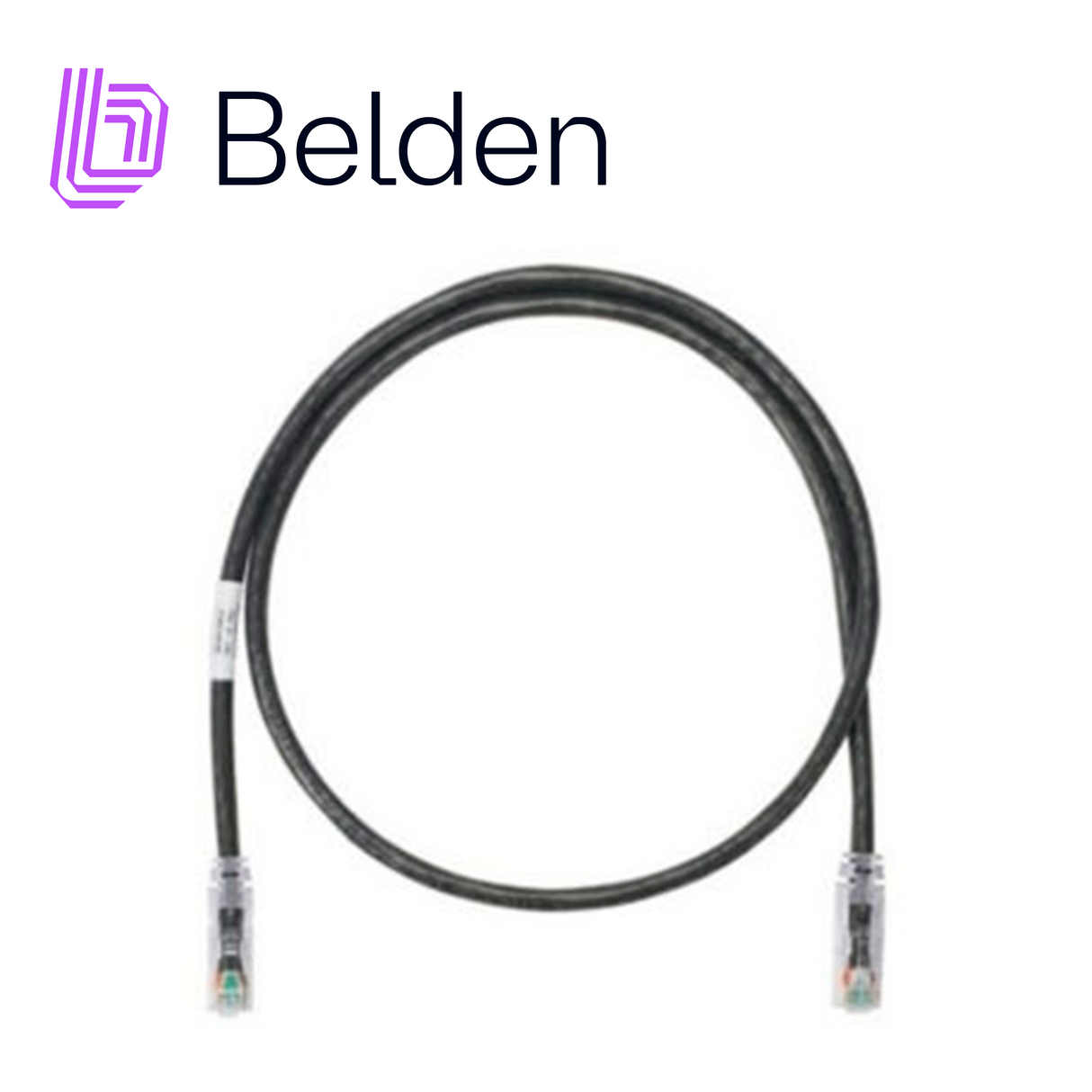 Belden Patch Cord UTP Cat6+ C6D1100002, 4 Pares, 28 AWG, 2 Pies