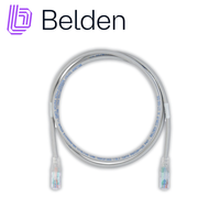Belden Patch Cord UTP Cat6+ C6D1109002, 28 AWG, 4 Pares, 0.6 Metros