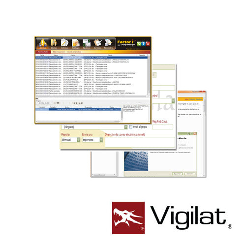 VIGILAT Software De Monitoreo V3BASICA, 500 Cuentas, 4 Puestos, Soporte MultiMarca
