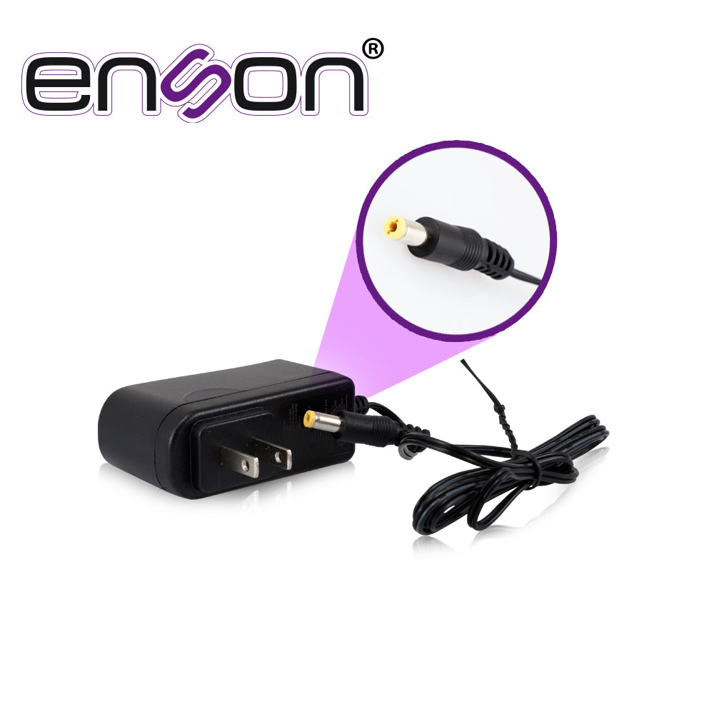 Enson Fuente de Poder Cámara PS-1210 12VDC 1A, Certificación UL