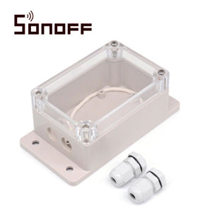 Sonoff IP66 Waterproof Case Transparente, Blanco