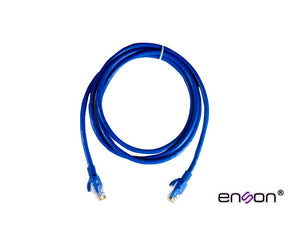 Enson P6P30 cable de red Azul 3 m Cat6 U/UTP (UTP)