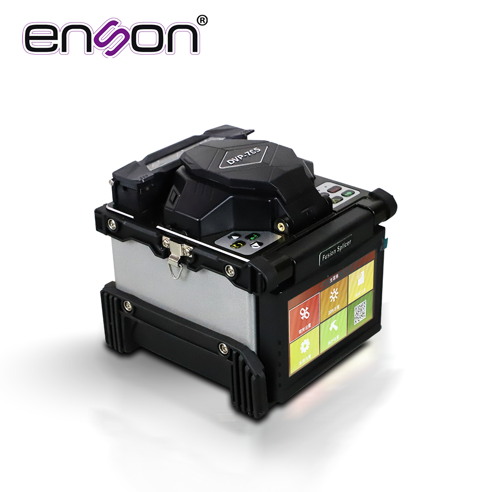 Enson Fusionadora de Fibra Óptica ENS-FS98, Empalme en 8 Segundos, Pantalla LCD 4.3"