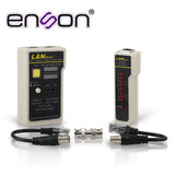 Enson ENS-TELN2 comprobador de cables de red Comprobador de cables de par trenzado Negro, Gris