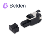 Belden RVAFPUBK-S1 conector RJ-45 Negro