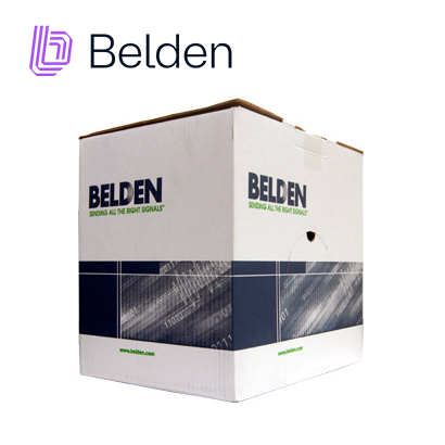 Belden Cable de Alarma Contra Incendios 5320FL 002U1000, 2 Conductores, 18 AWG, Blindado, 1,000 Pies