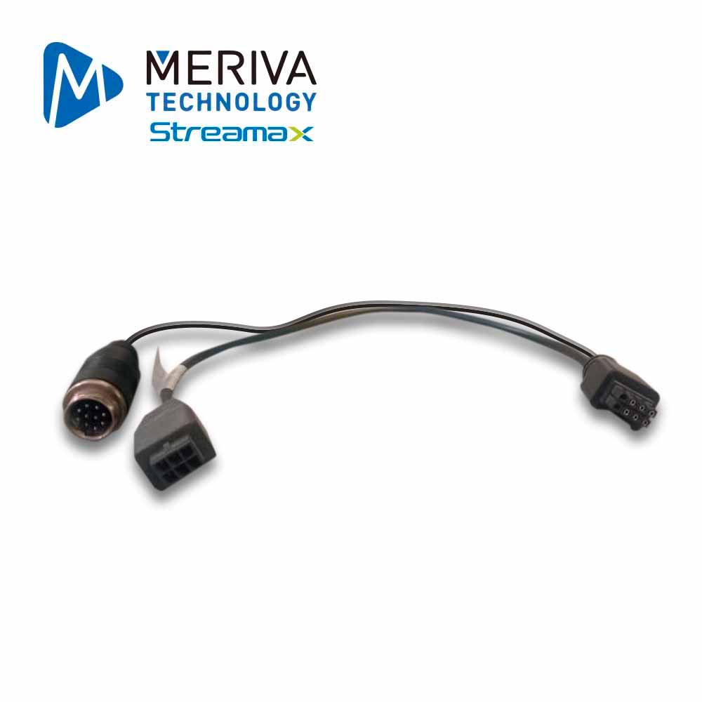 Meriva Technology Streamax MM1N Cable de Salida de Video, 8 Pines, Compatible con Monitor MA04KIT