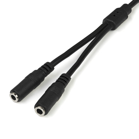 Adaptador Divisor De Cable Estéreo Para Audífonos - Cable Splitter Delgado En Y De 3.5Mm Macho A 2X Hembra - Startech.Com Mod. Muy1Mffs FullOffice.com