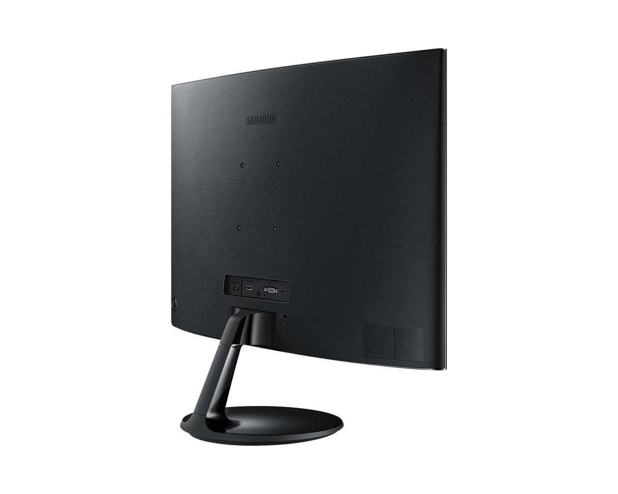 Monitor Curvo de 27'' Samsung LED, Full HD, FreeSync, 75Hz, + Kit Gamer, HDMI, Negro - LS27C360EALXZX