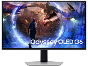 Monitor Gamer Samsung Odyssey G6 de 27", 2560 x 1440, 0.03 ms, Color Plateado.