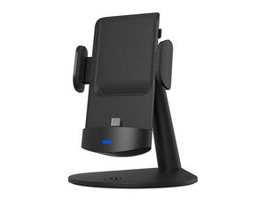 Soporte Ajustable Multimedia para Smartphone Motorola Ready For Dock, USB-C 20W, Negro, Plegable