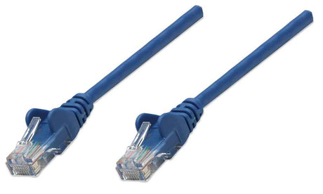 Cable Int Patch 0.5M (1.5 F) Cat 5E Utp Azul Cable De Red FullOffice.com