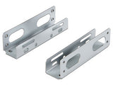 StarTech.com Adaptador Bracket de Formato Bahía de Unidad Disco Duro Interno de 3,5in Pulgadas a 5,25 paneles accesorios para ordenadores 13,3 cm (5.25") Bandeja para disco duro Plata 1