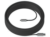 Logitech 939-001799 cable USB USB 3.2 Gen 2 (3.1 Gen 2) 10 m USB A USB C Grafito, 10 Gbit/s