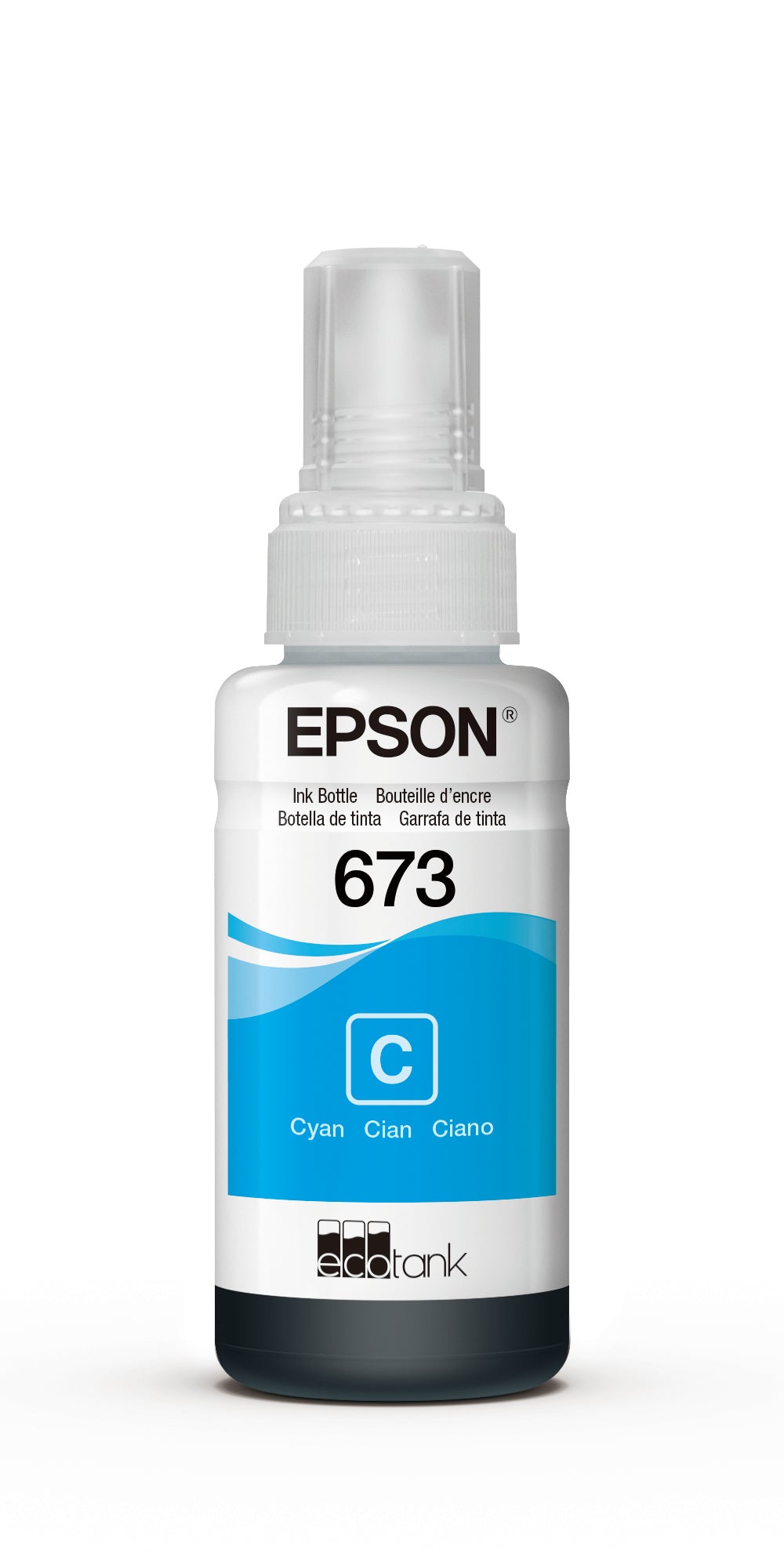 Tinta Epson T673220 Cyan L800/L1800/L805 L810 L850