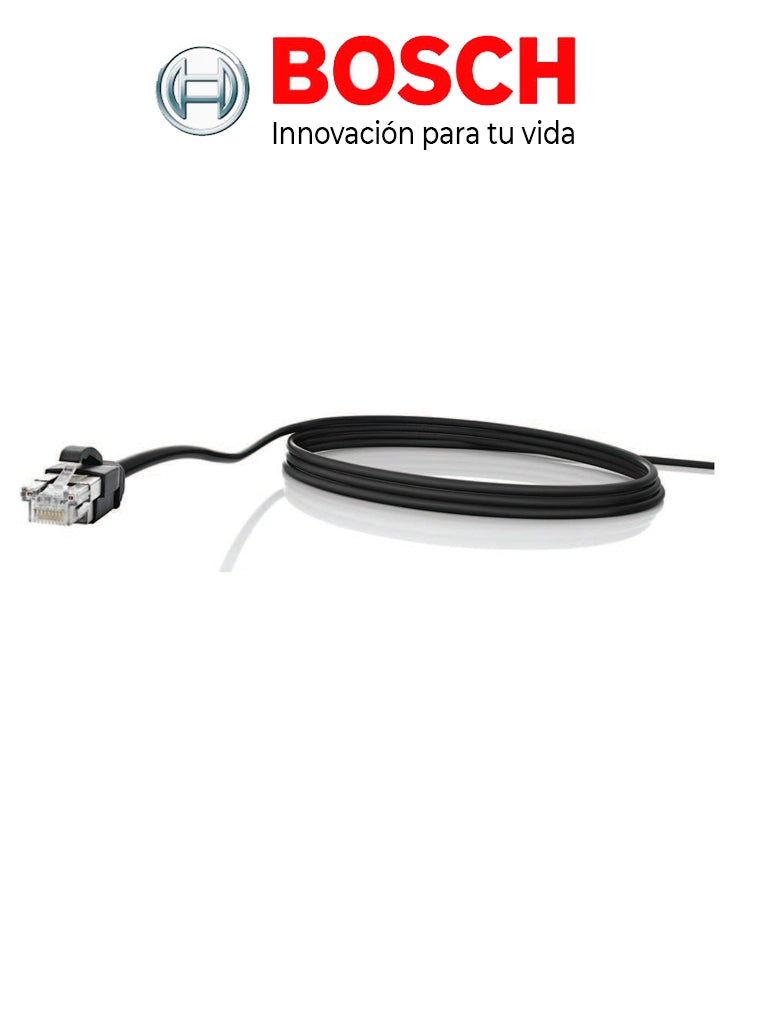 Cable Bosch M-DCNMCB02I de 2m para Sistema Dicentis, Conectividad Ethernet, Color Negro
