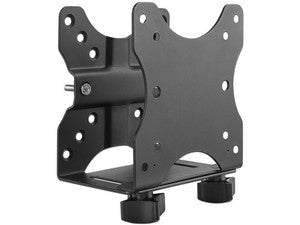 Soporte de Montaje VESA para Thin Clients, Acero Negro, 100x100mm, Inclinable