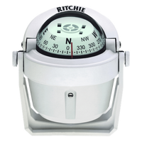 B-51W - Brújula Marítima / Dial 2" (51 mm) / Lectura Directa / Iluminación Nocturna Verde / Bracket Ajustable / Compuesto Alta Temperatura / 100% Reparable