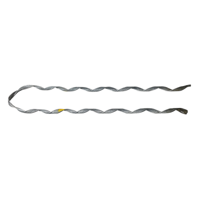 GDE-ADS-060 - Remate Preformado para Fibra Óptica / Acero Galvanizado / Mini-ADSS 6-7 mm / Tensión 1300 N / 20 Años Vida Útil / Pierna Dispareja