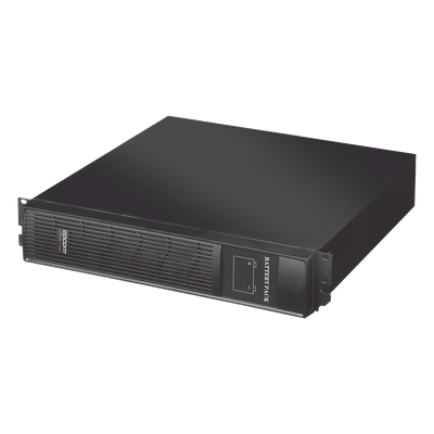 EPU6PACKRT2U - Módulo de Baterías Externo / 6 Baterías 12V/9Ah / Rack 2U / Daisy Chain / 8.8 x 44 x 46.5 cm