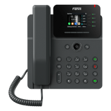 V61G - Teléfono IP Empresarial / 4 Líneas SIP / Pantalla Color 2.4" / Puertos Gigabit / PoE / Conferencia 6 Vías