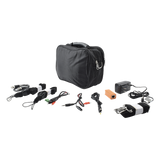 TPTURBOACC - Kit de Accesorios para Probador de Video / Maleta y Cinturón / Cable BNC 30 cm / Fuente 12VDC 2A / Soporte RS485 / Puntas Multímetro / Audio 3.5mm