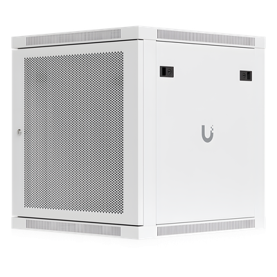 UACC-RACK-12U-WALL-600-P - Gabinete Rack 12U / Montaje en Pared / 598 x 600 mm / Puerta Perforada / 4 Postes / 80 kg Capacidad / 23.5 x 23.6 x 25.2 pies