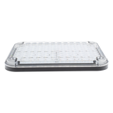 XLTE515RWV2 - Luz de Advertencia LED / 9x7" / Bicolor Rojo/Claro / 104 LED / 12 VCC / 10 Patrones de Destello