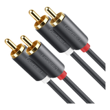 10520 - Ugreen 10520 cable de audio 5 m 2 x RCA Negro