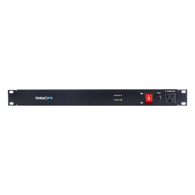LP-PDU-11 - PDU Horizontal / 11 Salidas NEMA 5-15R / 15A / 120 Vca / Rack 19in / 1U / Cable 1.80 m (5.9 ft)