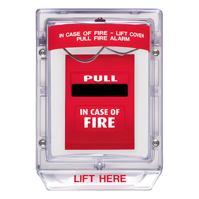STI-1200 - Cubierta Protectora / Policarbonato Super Resistente / Montaje Empotrado / Alarma 95-105 dB / Rango -40°C a 116°C