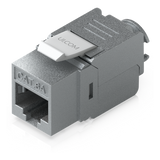 UACC-KEYSTONE-JACK-C6A - Keystone Jack / Cat6A / Terminación Toolless / Snap-In / 12 Piezas / 23-26 AWG