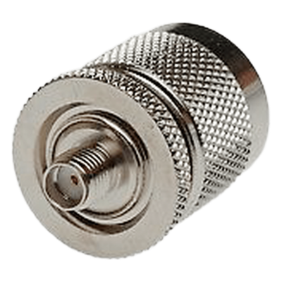 RSA-3478 - Adaptador RF en Línea / SMA Hembra a N Macho / Cuerpo Bronce Niquelado / Contacto Oro / Aislante Teflón