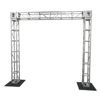 SH-TRUSS-3X3 - Portería de Aluminio / 3m x 3m (9.8ft x 9.8ft) / Carga 1000 kg / DIN 1999-1-1 / Truss 40x40cm