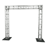 SH-TRUSS-3X3 - Portería de Aluminio / 3m x 3m (9.8ft x 9.8ft) / Carga 1000 kg / DIN 1999-1-1 / Truss 40x40cm
