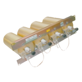 28-65-02A - Duplexer Pasa Banda-Rechazo de Banda, 406-430 MHz, 4Cav.(4"Dia.) 3 MHz, 250 Watt, BNC Hembras.