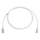 MC6-05-0228 - Patch Cord Modular Cat6 UTP / 28AWG / CM/LS0H / 1.52 m (5 Pies) / Diámetro 4.0 mm / Blanco