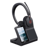 WH68-WORKSTATION - Estación de Trabajo Inalámbrica DECT / Pantalla Táctil 4" / Bluetooth 5.3 / ANC Híbrida / Alcance 185 m (606.9 ft) / Hub USB