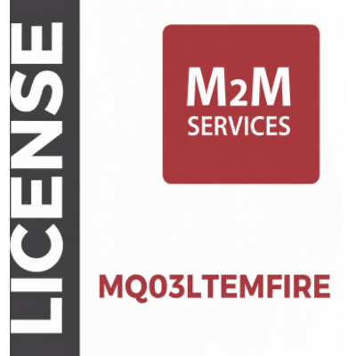 VOUCHERFIRE - Licencia de Servicio M2M / 1 Año / Datos 4G LTE/5G / Eventos Ilimitados / Activación por Voucher