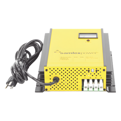 SEC-1230UL - Cargador de Baterías de Plomo Ácido / 12 V / 30 A / Bancos 250 a 350 Ah / Operación Automática / Fuente con Respaldo DC