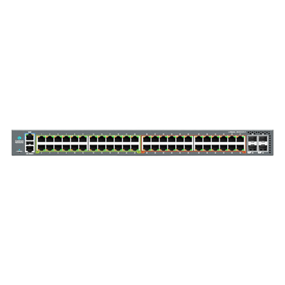 MXEX3052GXPA10 - Switch Empresarial / Cloud-Managed / Layer 2-3 / 48 Puertos Gigabit / 6 Puertos SFP28 25G / PoE++ 90W / Dual Power CRPS / 420 Gbps Throughput