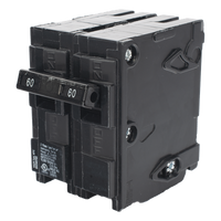 Q260 - Interruptor Automático Enchufable / 2 Polos / 60 A / 240 VCA / Capacidad Interruptiva 10 kA / UL 489