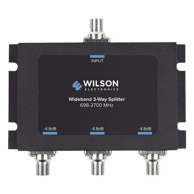 850-035 - Divisor de Potencia RF / 3 Vías / 75 Ohm / 698-2700 MHz / 4.8 dB Pérdida / Conectores F Hembra