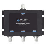850-035 - Divisor de Potencia RF / 3 Vías / 75 Ohm / 698-2700 MHz / 4.8 dB Pérdida / Conectores F Hembra